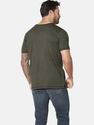 Jan Vanderstorm T-Shirt HAFTOR Dunkelgrün/Khaki