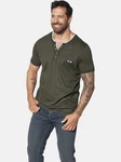 Jan Vanderstorm T-Shirt HAFTOR Dunkelgrün/Khaki