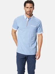 Babista Poloshirt FIOREZZENTO Hellblau/Blau