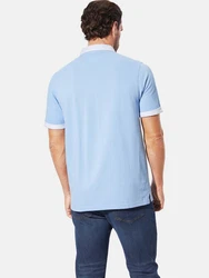 Babista Poloshirt FIOREZZENTO Hellblau/Blau