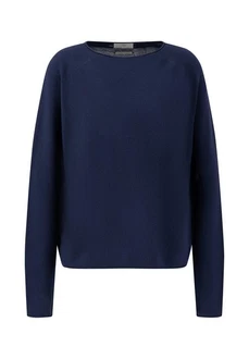 FYNCH-HATTON Strickpullover Regular Fit Dunkelblau/Blau FYNCH-HATTON Strickpullover Regular Fit Dunkelblau/Blau