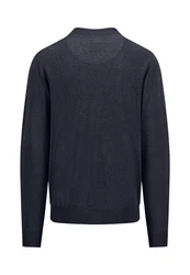FYNCH-HATTON Sweatjacke Dunkelblau/Blau