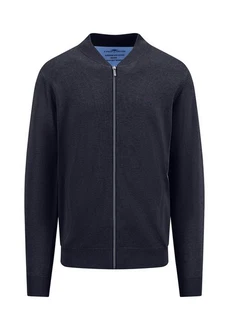 FYNCH-HATTON Sweatjacke Dunkelblau/Blau