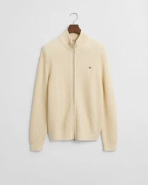 Strickjacke Strickjacke aus strukturierter Baumwolle - Regular Fit