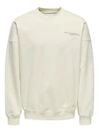 ONLY & SONS Sweatshirt Classic Sweatshirt - Comfort Fit Khaki/Creme