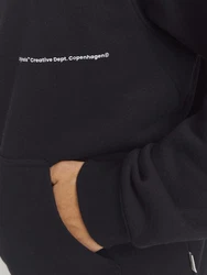 Jack & Jones Sweatshirt Hoodie Porto Schwarz/Dunkelblau
