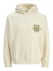 Jack & Jones Sweatshirt Hoodie Porto Khaki/Beige/Grün/Rosa