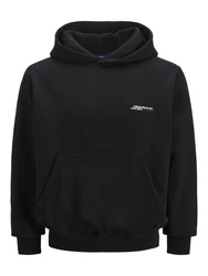 JACK & JONES Sweatshirt JORISLINGTON Schwarz