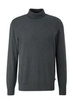 s.Oliver Strickpullover Longpullover Dunkelgrau/Grau/Dunkelblau/Hellgrau