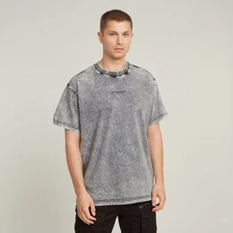 G-STAR Kurzarmshirt T-Shirt mit Pigmentfrbung - Oversized
