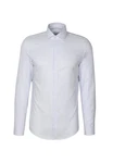 seidensticker Langarmhem Hemd - Shaped Fit Hellblau/Blau/Grau/Weiß