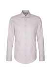 seidensticker Langarmhemd Business Hemd Kent Shaped Fit Beige/Braun/Khaki/Rosa/Lila/Grau