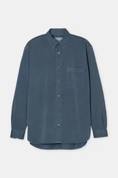 Kurzarmshirt Baumwollhemd - Relaxed Fit