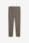 Cinque Stoffhose Tapered-Fit CIBEPPE Khaki/Braun/Grau