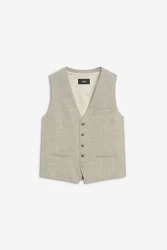 Cinque Strickjacke Regular-Fit Weste CIVITRA Khaki/Beige/Hellgrau/Grau