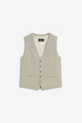 Cinque Strickjacke Regular-Fit Weste CIVITRA Khaki/Beige/Hellgrau/Grau