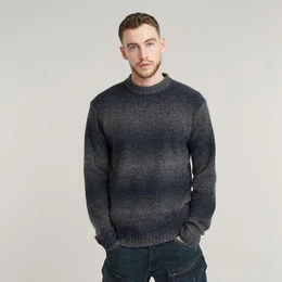 G-STAR Strickpullover Pullover Gradient - Regular Fit