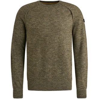 PME LEGEND Strickpullover Regular Fit Dunkelgrün/Khaki PME LEGEND Strickpullover Regular Fit Dunkelgrün/Khaki