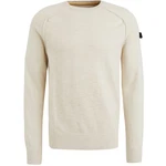 PME LEGEND Strickpullover Regular Fit Khaki/Beige/Gelb/Gold/Orange/Creme