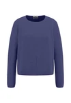 FYNCH-HATTON Strickpullover Basic Pullover Regular Fit Blau/Dunkelblau/Lila/Fliederfarben
