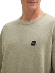 TOM TAILOR Pullover Khaki/Beige