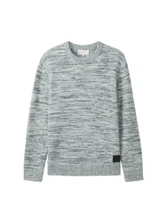 TOM TAILOR Strickpullover mehrfarbig