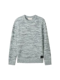 Strickpullover multicolor crewneck knit
