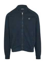 s.Oliver Strickjacke Dunkelblau/Blau/Hellblau