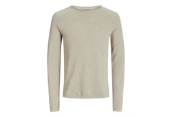 Jack & Jones Strickpullover JJEhill Khaki/Beige/Braun