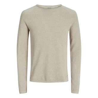 Jack & Jones Strickpullover JJEhill Khaki/Beige/Braun Jack & Jones Strickpullover JJEhill Khaki/Beige/Braun