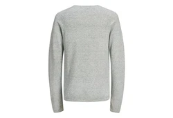 Jack & Jones Strickpullover JJEhill Light Grey Melange
