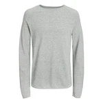 Jack & Jones Strickpullover JJEhill Light Grey Melange