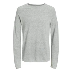 Jack & Jones Strickpullover JJEhill Light Grey Melange