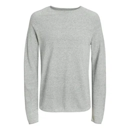 Strickpullover JJEHILL Knit Crew Neck NOOS mit gerippten Bndchen
