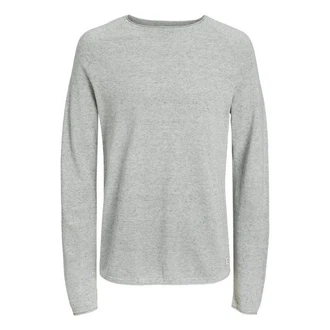Jack & Jones Strickpullover JJEhill Light Grey Melange
