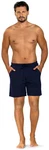 Comte Pyjamashorts Mix & Match Herren Schlafhose Dunkelblau/Blau