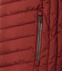 CASAMODA Weste Style uni Bordeaux/Dunkelrot/Rot/Braun