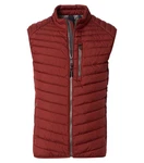 CASAMODA Weste Style uni Bordeaux/Dunkelrot/Rot/Braun