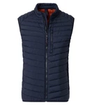 CASAMODA Weste Style uni Dunkelblau/Hellblau/Blau