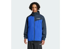 adidas TERREX TERREX MULTI 2L RAIN.RDY REGENJACKE Hellblau/Blau/Dunkelblau