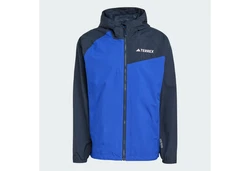 adidas TERREX TERREX MULTI 2L RAIN.RDY REGENJACKE Hellblau/Blau/Dunkelblau