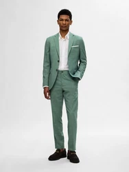 SELECTED HOMME Hose Grün/Türkis/Dunkelgrün
