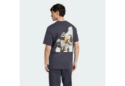adidas Sportswear T-Shirt Dunkelgrau/Dunkelblau/Hellgrau/Grau