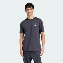 adidas Sportswear T-Shirt Dunkelgrau/Dunkelblau/Hellgrau/Grau
