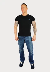 Emporio Armani T-Shirt Kurzarmshirt 2 Pack Dunkelblau/Weiß