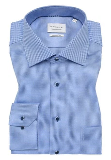 Eterna Langarmhemd MODERN FIT Dunkelblau/Pastell/Hellblau/Blau