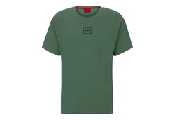 HUGO T-Shirt Laze Lazer T-Shirt Dunkelgrün/Grün