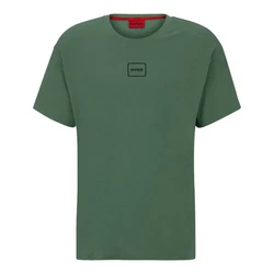 HUGO T-Shirt Laze Lazer T-Shirt Dunkelgrün/Grün