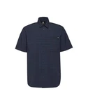 Mammut Kurzarmhemd Lenni Shirt Herren Dunkelblau/Hellblau/Blau