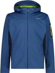 CMP Funktionsjacke MAN JACKET ZIP HOOD DUSTY BLUE/BLAU